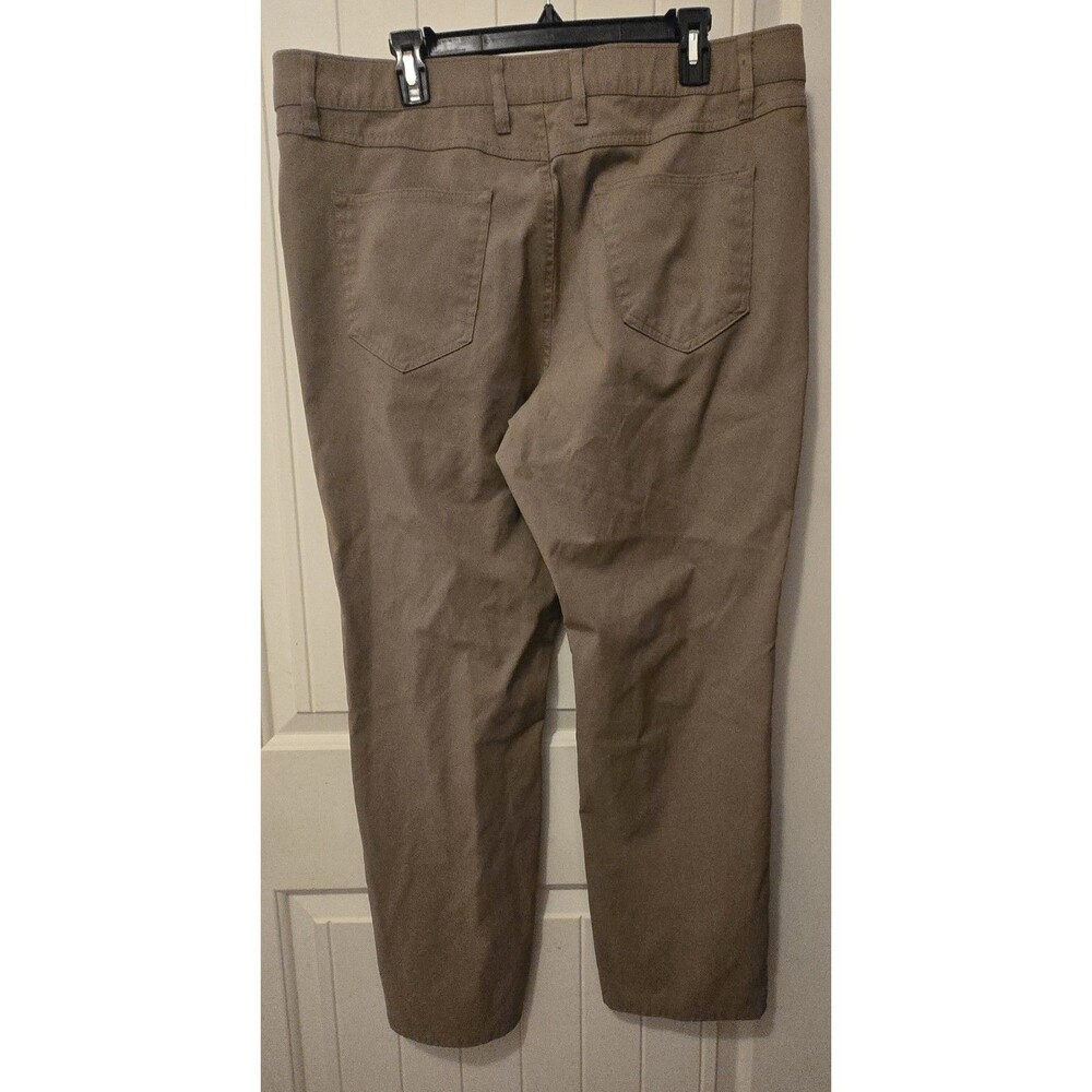 Weatherproof Men's Trail Utility Pants Size 36 Tan Khaki Hiking Travel Zip... - Picture 2 of 7